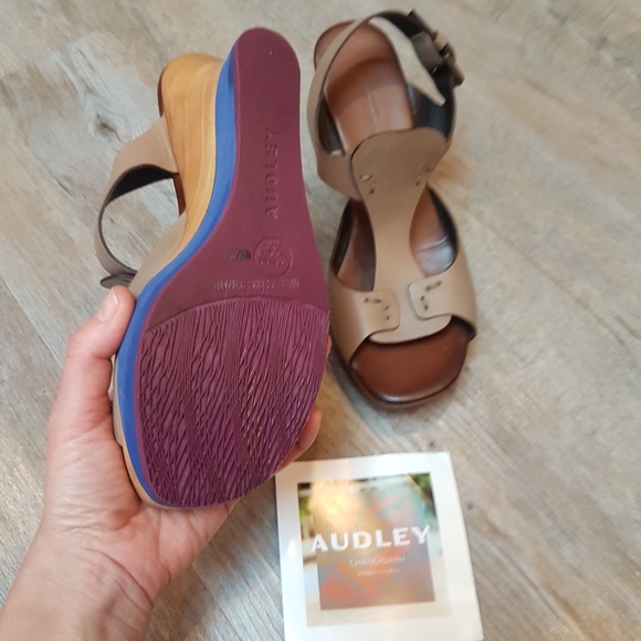 Audley London sandals wedge - Picture 2 of 8